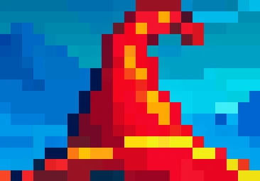 Rincewind's Logo showing his hat